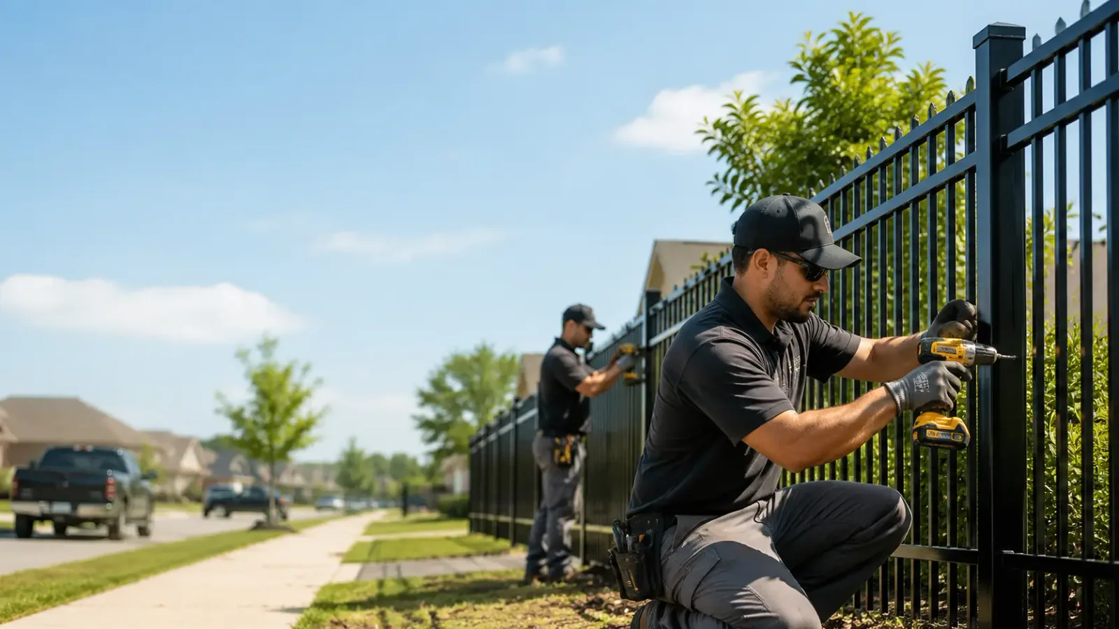 Metal Fence Installation in Triangle, VA